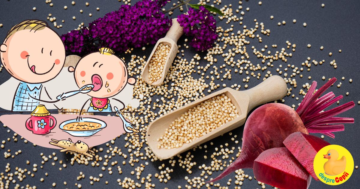 Quinoa roz - reteta pentru bebelusi