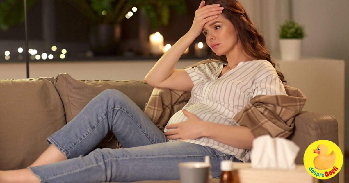 Raceala pe timpul sarcinii - mi-a fost frica sa nu fac febra - jurnal de sarcina
