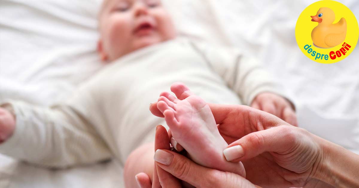 Reflexoterapia la bebelusi: tehnici si zone esentiale