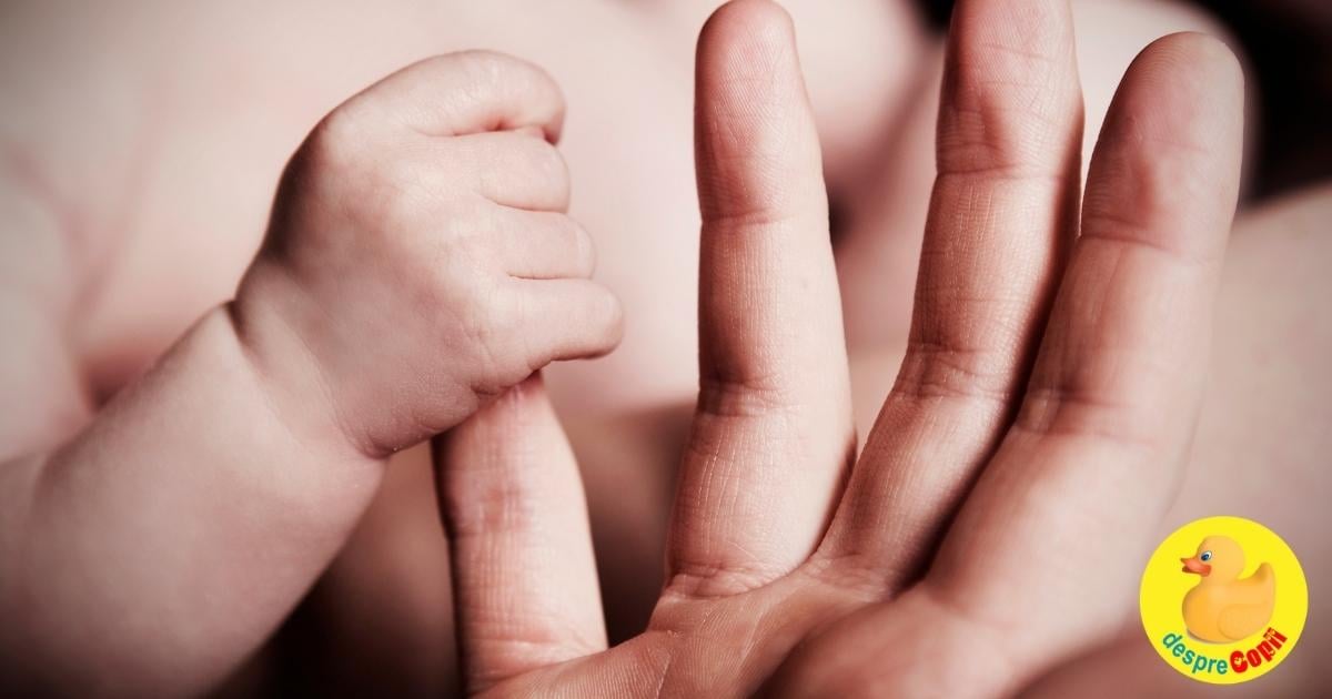 Reflexul palmar: iata ce tebuie sa stii despre acest reflex al nou nascutilor
