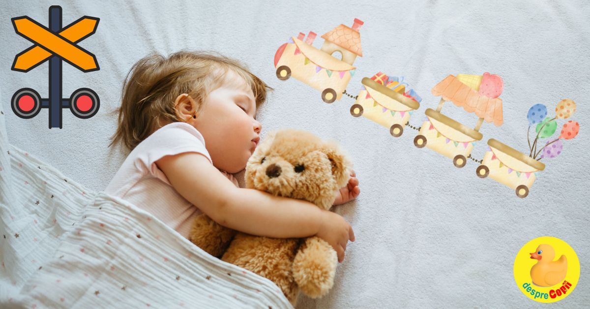 Regresia somnului ne-a lovit ca un tren - jurnal de mami de bebe