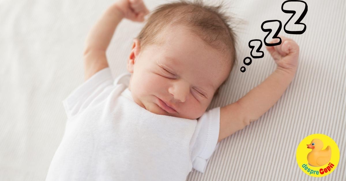 Cele 5 regresii de somn ale bebelusului in primii doi ani