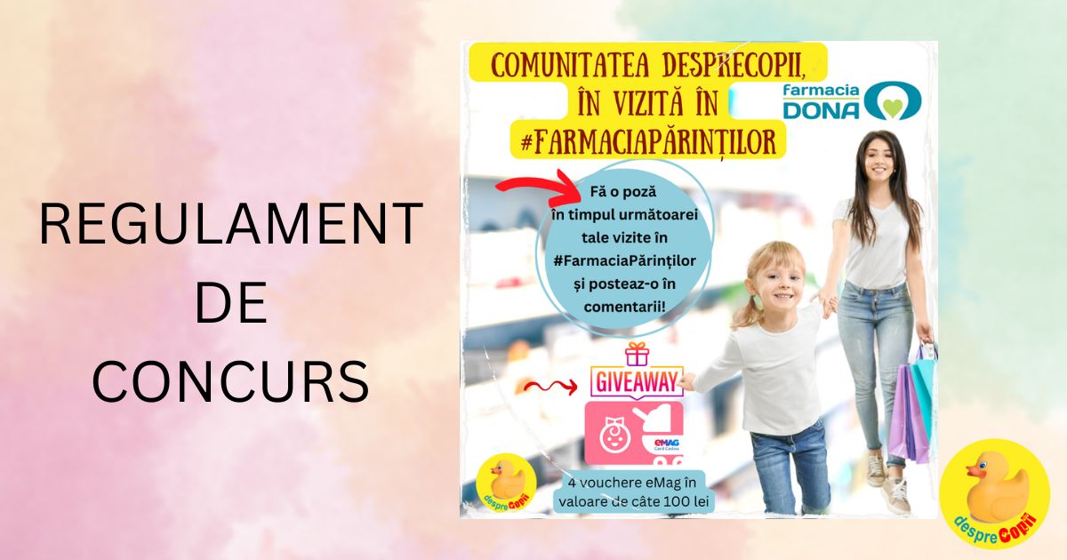 REGULAMENT CONCURS “In vizita in Farmaciile DONA”