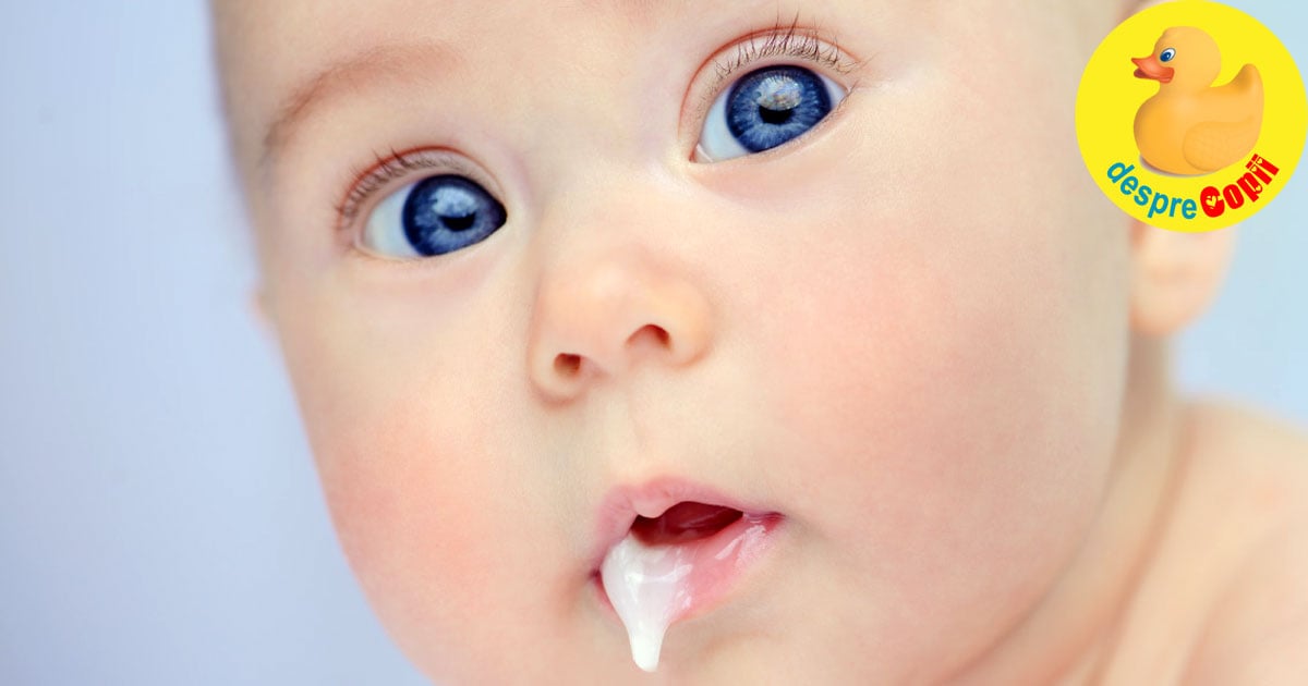 Bebe regurgiteaza: care sunt motivele si cand trebuie sa ne panicam - sfatul medicului pediatru