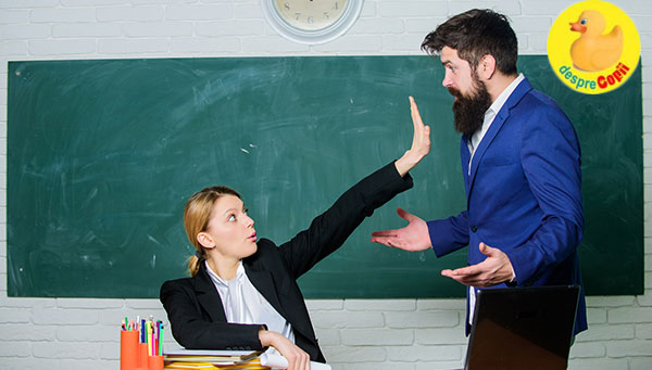4 greseli mari pe care parintii le fac in relatia cu profesorii copiilor lor - explica profesorul 