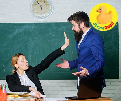 4 greseli mari pe care parintii le fac in relatia cu profesorii copiilor lor