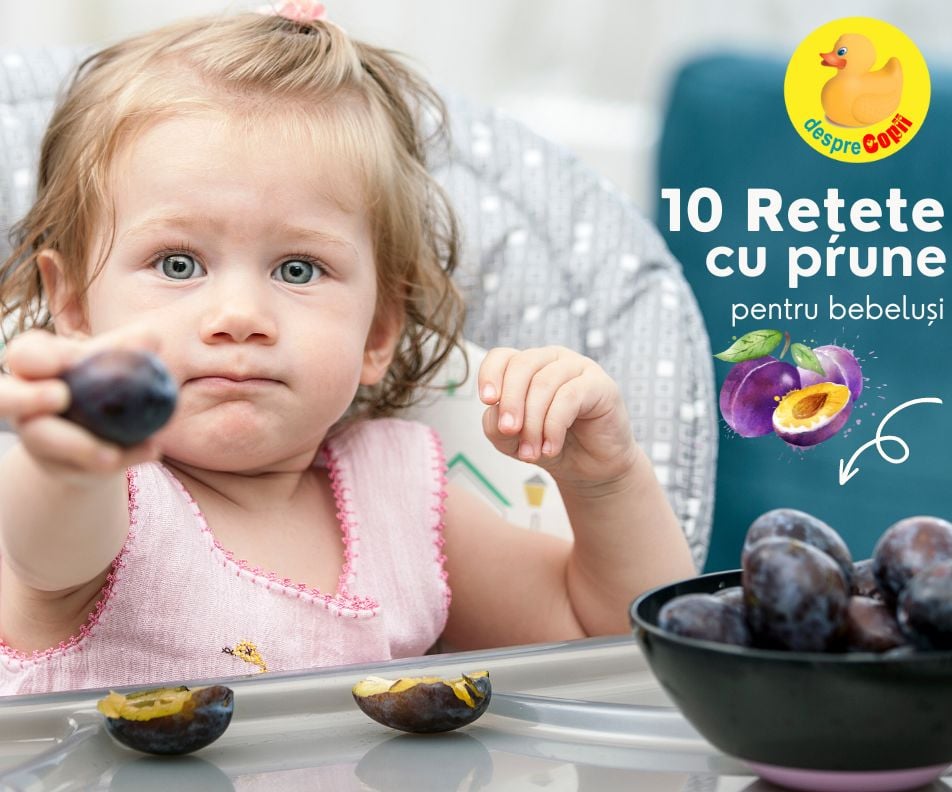 11 retete gustoase cu prune - pentru bebelusi