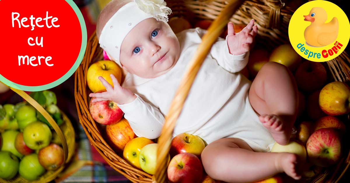 11 retete cu mere pentru bebelusi - delicioase si bogate in vitamine si antioxidanti