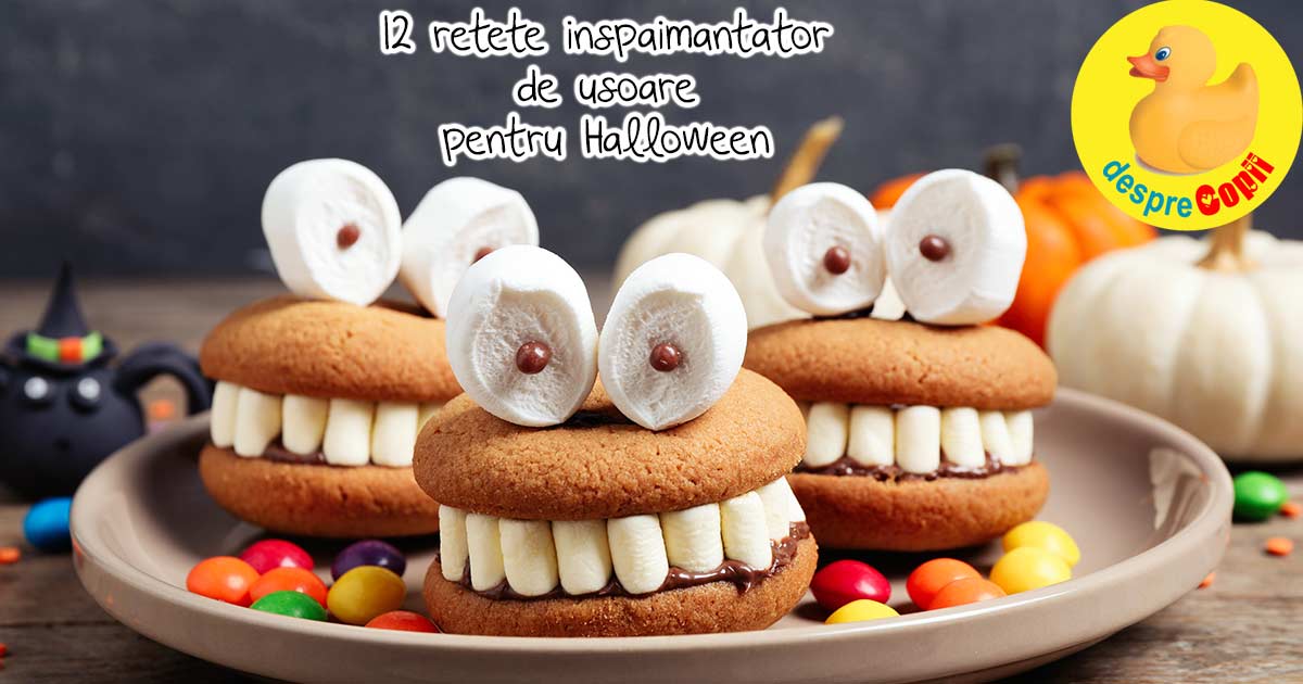 13 Retete inspaimantator de usoare, pentru Halloween