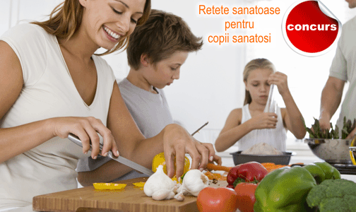 Retete sanatoase pentru copii sanatosi (concurs)