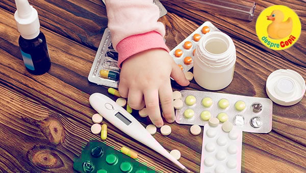 Antibioticele la copii si bolile digestive