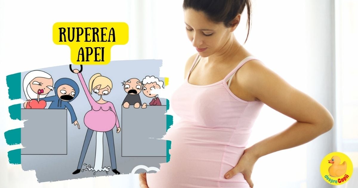 Ruperea prematura a apei in sarcina - de ce se intampla si cum trebuie procedat