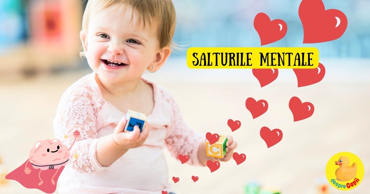 Salturile mentale ale bebelusului - ce se intampla in aceste saptamani cu bebe si calendarul celor 10 salturi