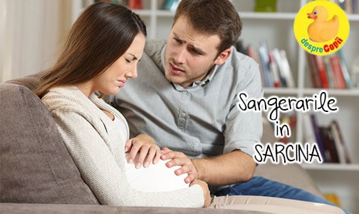 Sangerarile in sarcina: de ce apar si ce pot anunta in diverse stadii ale sarcinii