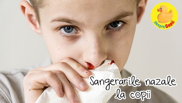 Sangerarile nazale la copii | Desprecopii.com