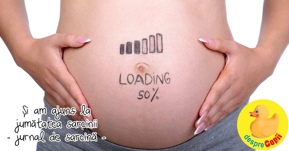 Saptamana 20 de sarcina: am ajuns la jumatatea sarcinii - jurnal de sarcina