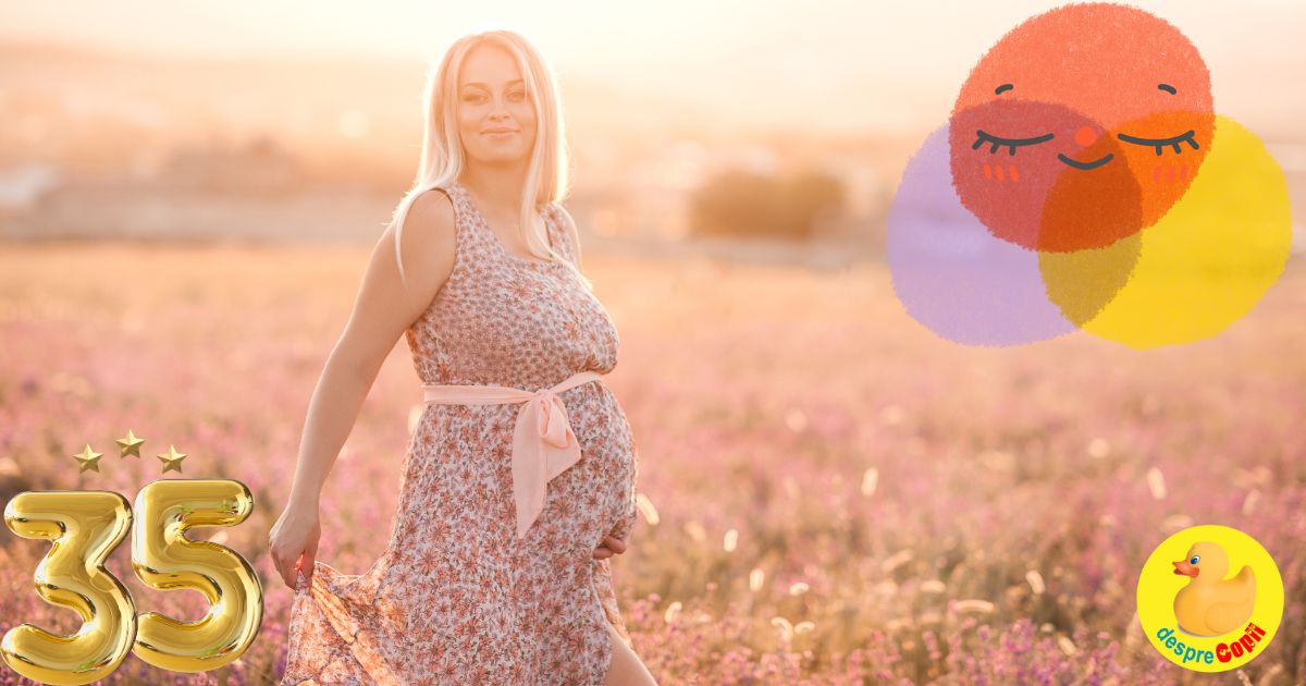 Saptamana 35: Lucruri pe care le-am auzit despre sarcină și prin care eu nu am trecut - jurnal de sarcina