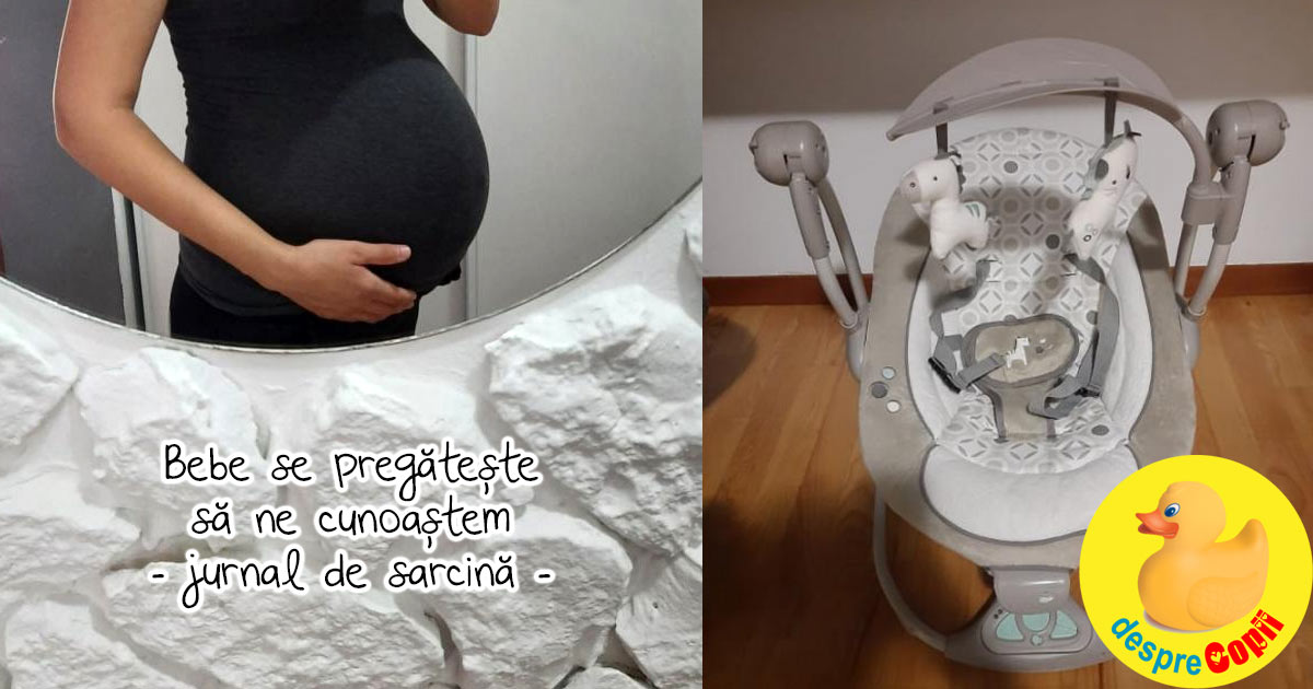 In saptamana de 37 bebe se pregateste sa ne cunoastem - jurnal de sarcina