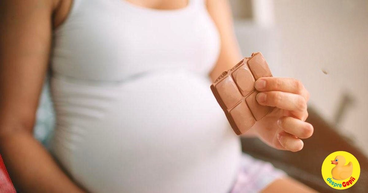 Esti insarcinata si iti place ciocolata? Avem vesti bune - dar citeste ce tip de ciocolata si ce cantitate e prea mult