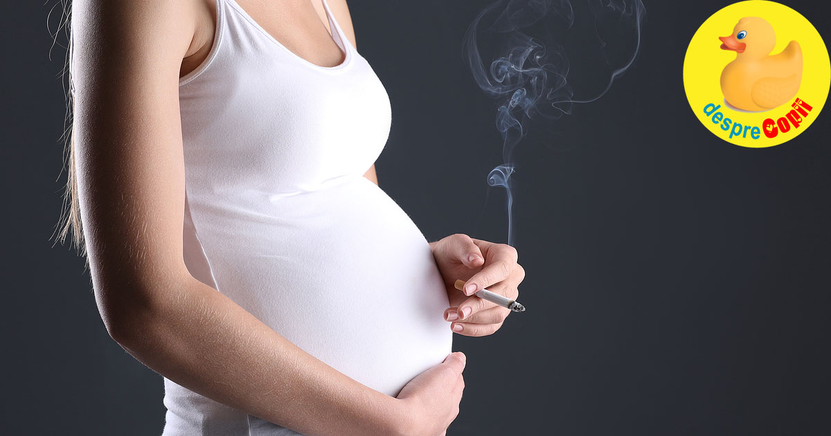 Femeile care fumeaza in timpul sarcinii pun in pericol fertilitatea copiilor lor
