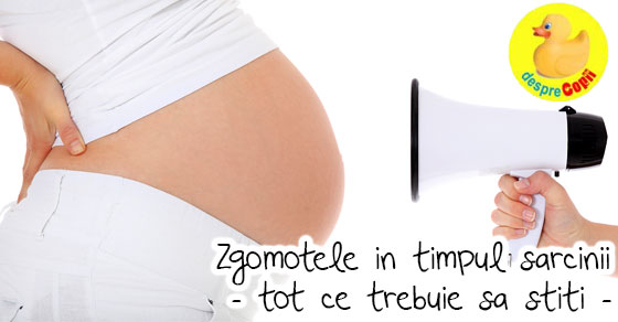 Zgomotele mari in timpul sarcinii: pot acestea afecta bebelusul?