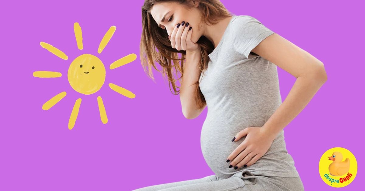 4 motive pentru care greturile de dimineata in timpul sarcinii sunt un semn bun