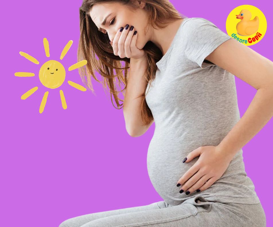 4 motive pentru care greturile de dimineata in timpul sarcinii sunt un semn bun