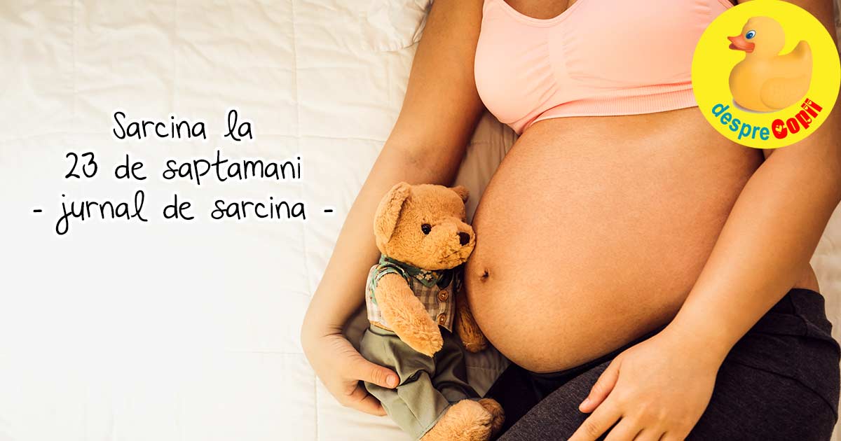 Dorinte in saptamana 23 de sarcina - jurnal de sarcina