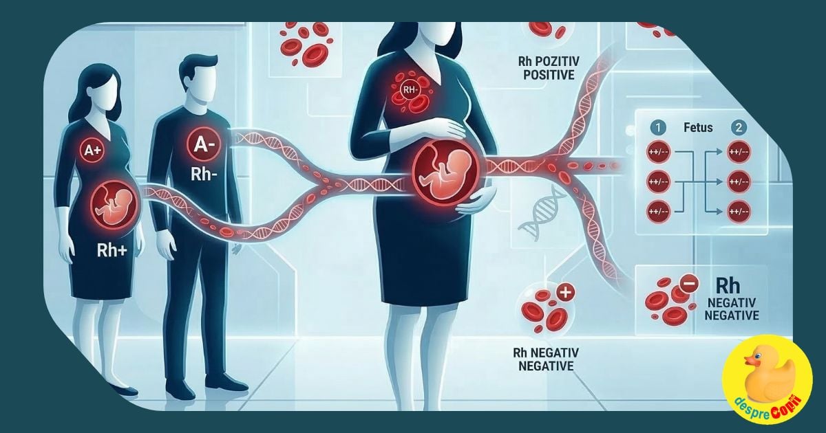 Factorul Rh in sarcina - iata cand poate deveni o problema pentru mama si bebelus si ce solutii exista
