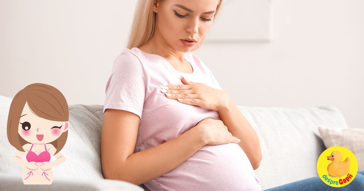 Sarcina, durerile si vergeturile la sani - jurnal de sarcina