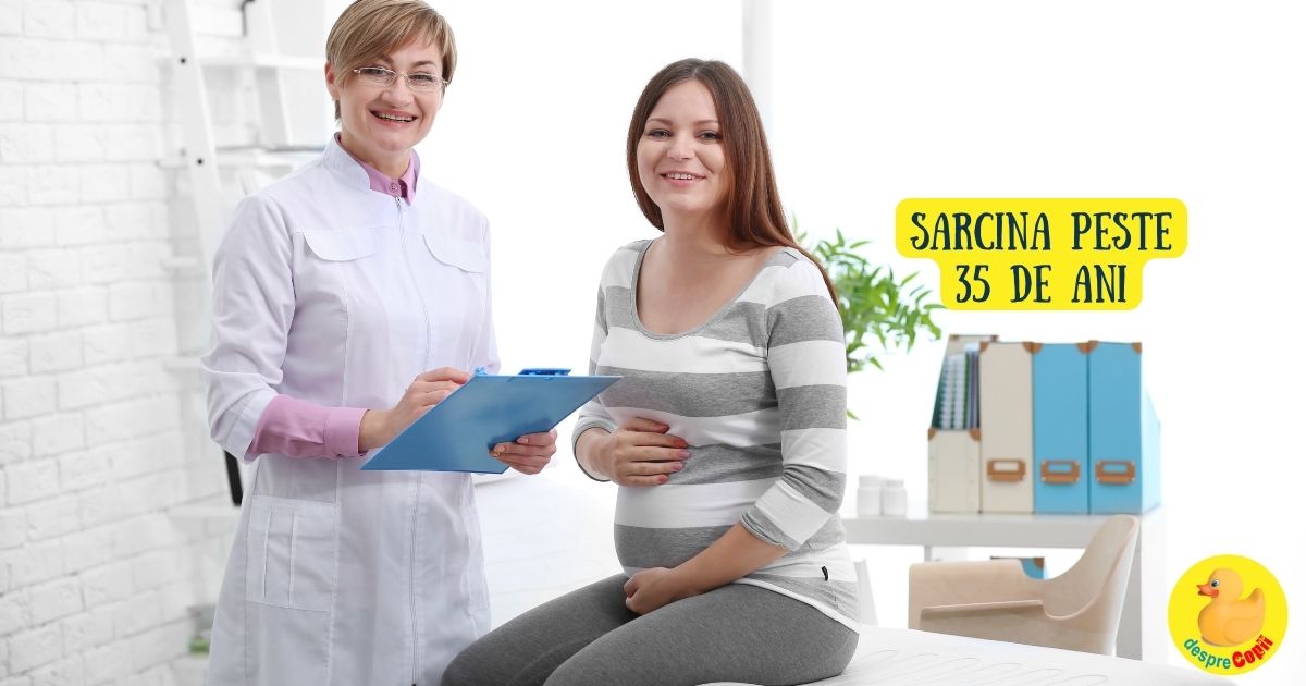 Sarcina dupa 35 de ani -  despre riscuri si recomandari pentru o sarcina sanatoasa - sfatul medicului