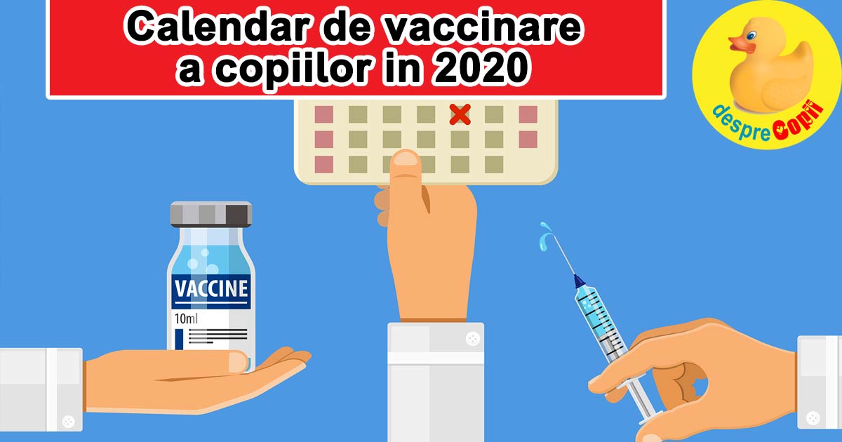 Schema De Vaccinare In 2020 Calendarul De Vaccinare A Copiilor In