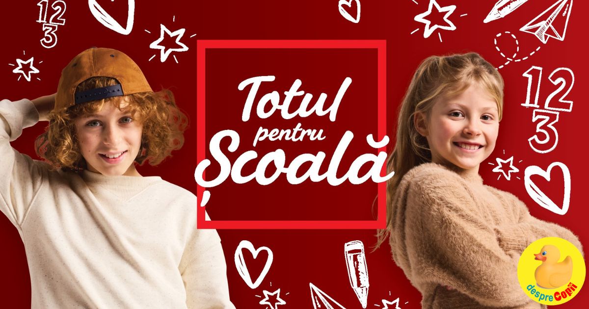 Kaufland vine in sprijinul familiilor cu oferte pentru inceputul noului an scolar