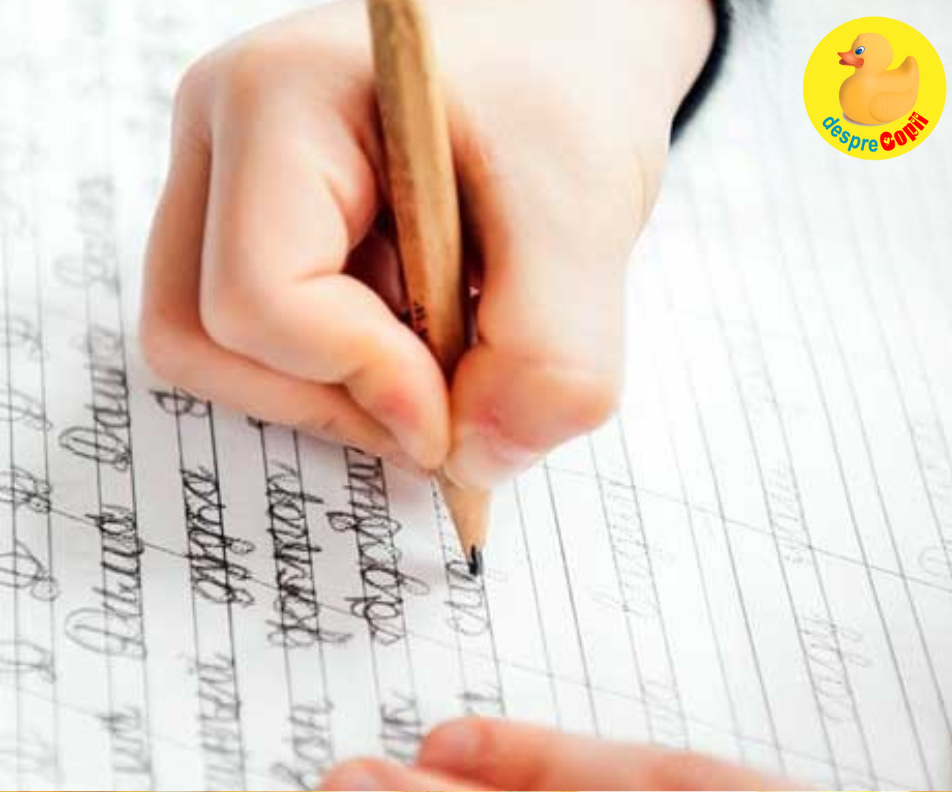 Scrisul de mana ajuta copiii sa retina mai multa informatie - iata de ce creierului ii place aceasta activitate