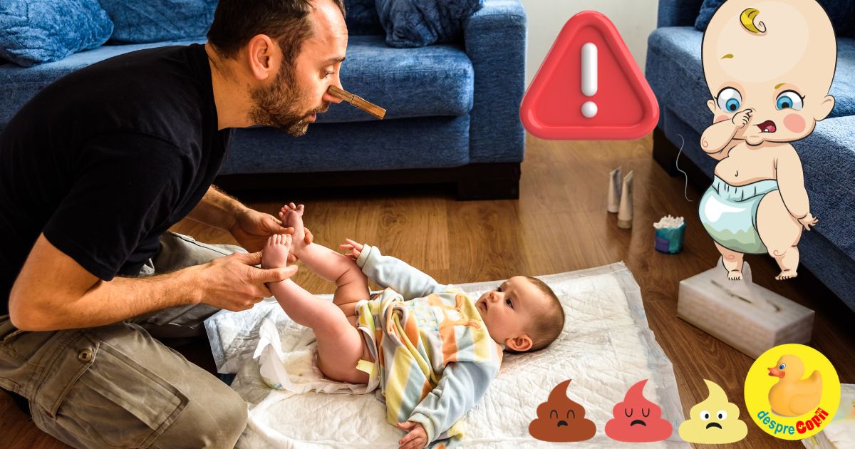 Semne de avertizare in scaunul bebelusului pe care nu ar trebui sa le ignori - sfatul medicului pediatru