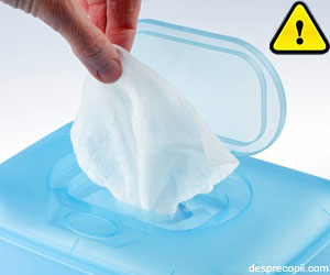 Unele servetele umede pentru bebelusi pot fi toxice