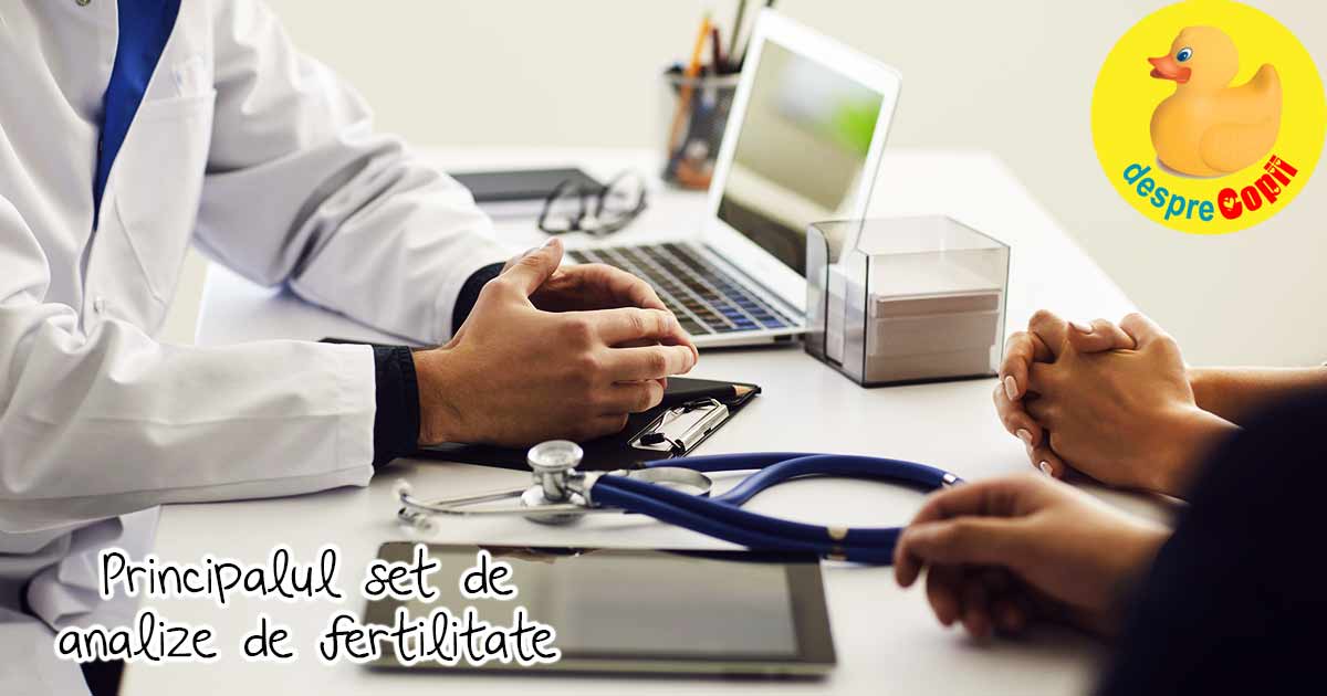 Principalul set de analize de fertilitate