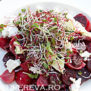 Salata de sfecla, branza, mar si miere