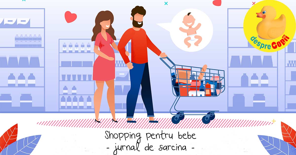 Primul shopping pentru bebe - jurnal de sarcina