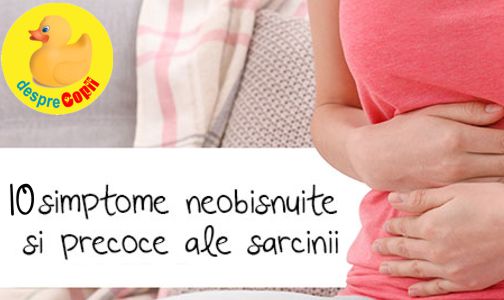Primele simptome sarcina