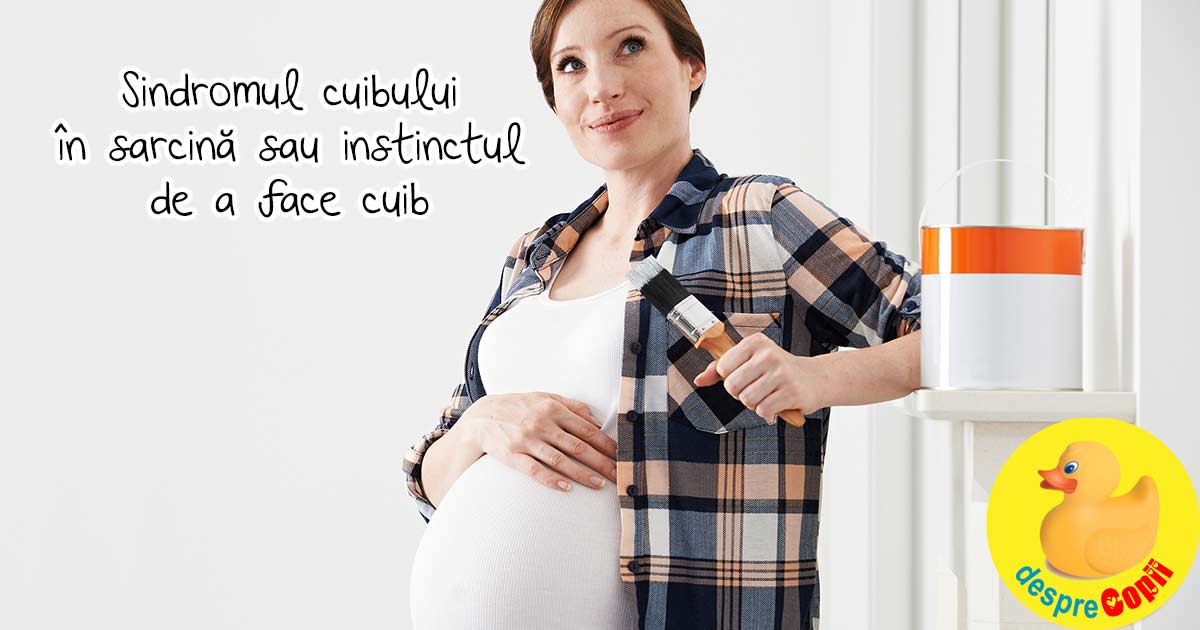 Sindromul cuibului in sarcina - sau instinctul mamei de a face cuib bebelusului