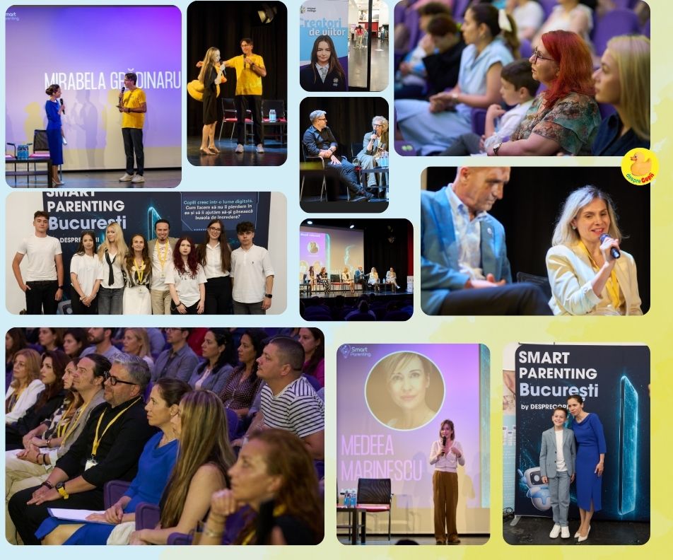 Mirabela Gradinaru a deschis evenimentul Smart Parenting de la Sala Dalles - cum ii ajutam pe copii să nu se piarda in lumea digitala si sa-si gaseasca busola de incredere