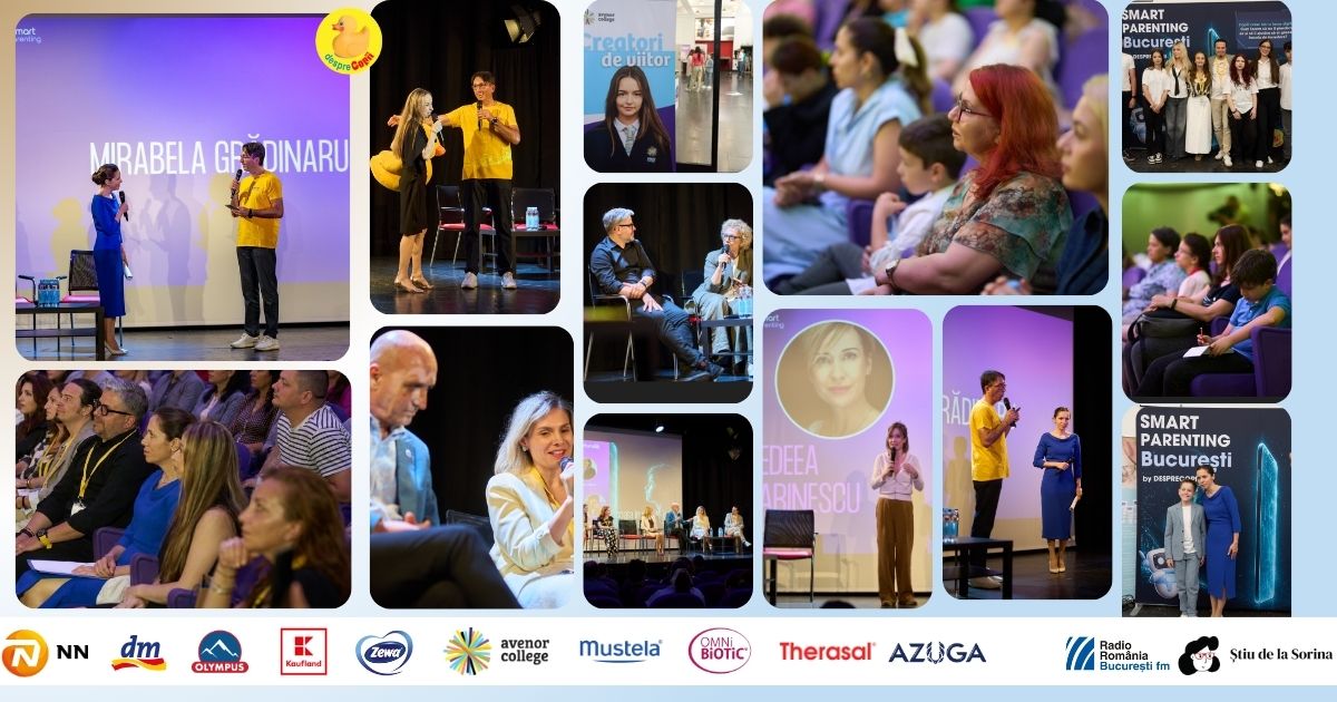 Mirabela Gradinaru a deschis evenimentul Smart Parenting de la Sala Dalles - cum ii ajutam pe copii să nu se piarda in lumea digitala si sa-si gaseasca busola de incredere