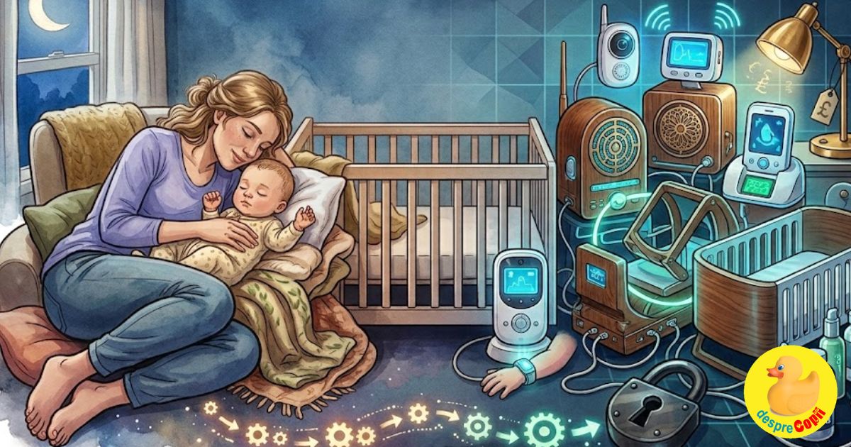 Sa spunem lucrurilor pe nume - bebelusii nu dorm ca adultii. Dar industria somnului ne face să credem că avem o problemă!
