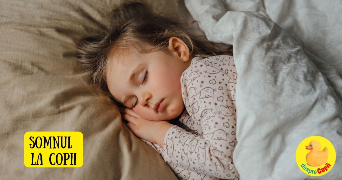Somnul de amiaza si cel de noapte maresc memoria emotionala in copilaria timpurie