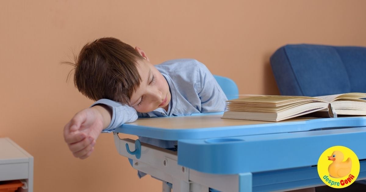 Somnul face copiii mai inteligenti iar prea putin somn ii face obositi, nervosi si fara putere de concentrare