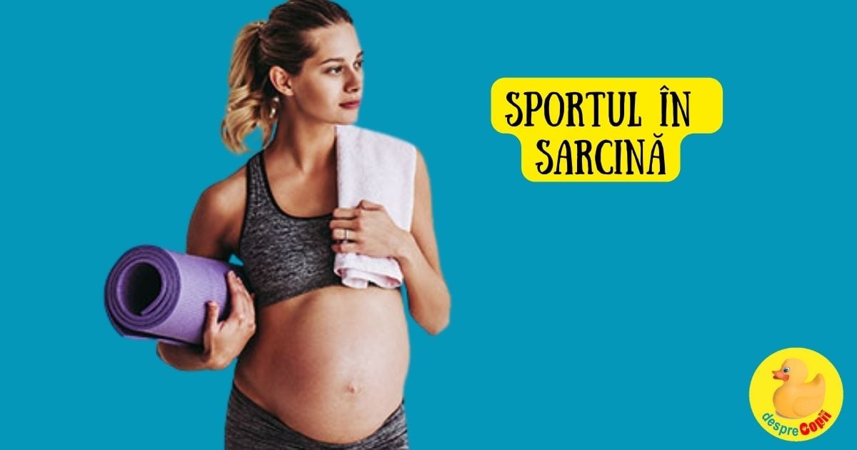 Sportul in timpul sarcinii - care sporturi sunt indicate si care NU
