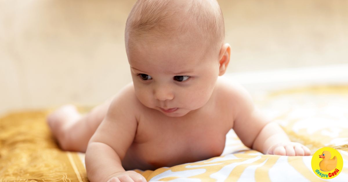 Semne ca bebelusul are nevoie sa petreaca de mai mult timp pe burtica - iar faptul ca are probleme de digestie poate fi un indiciu