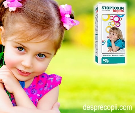 Protejeaza ficatul copilului tau cu Stoptoxin