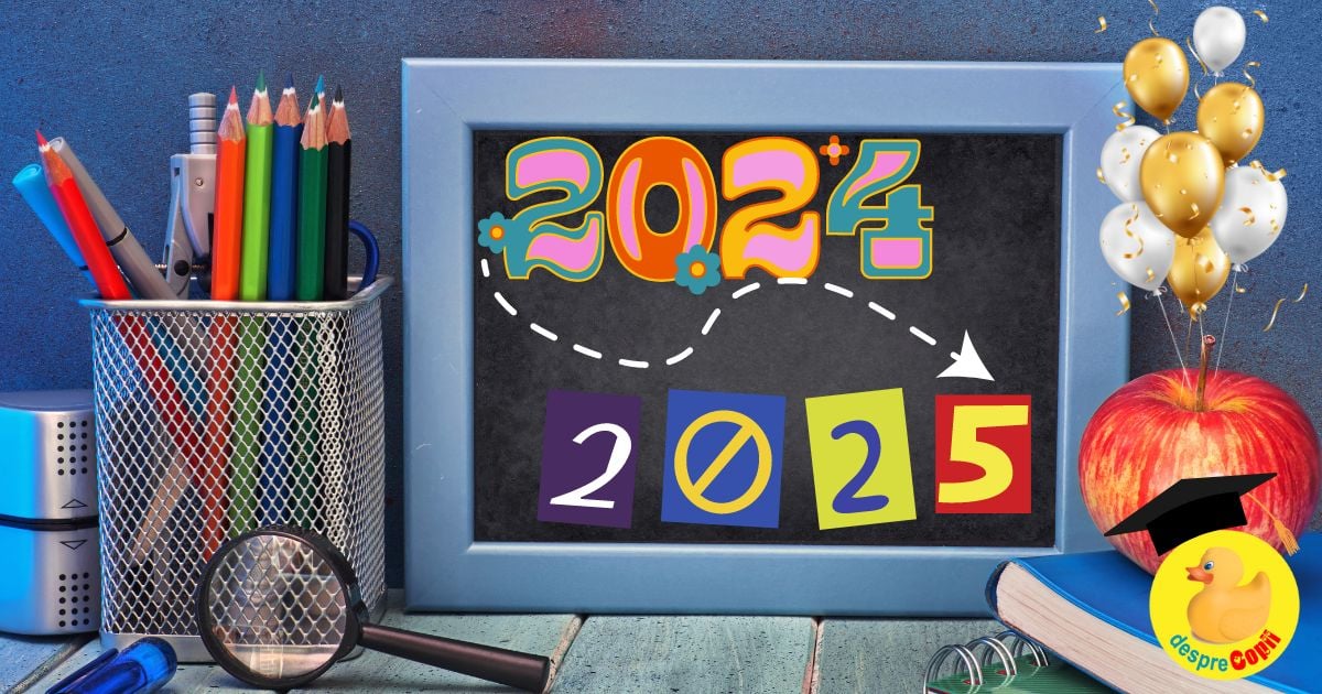 Structura anului scolar 2024-2025